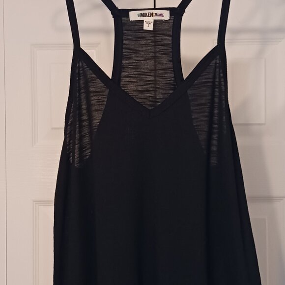 #204 3/$18 - Miken Black Tank Top Size S - Picture 4 of 6